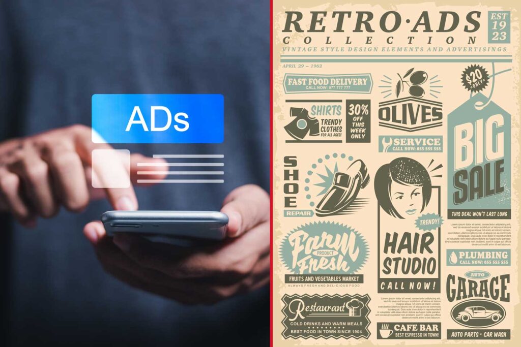 Comparison of mobile marketing and traditional marketing channels